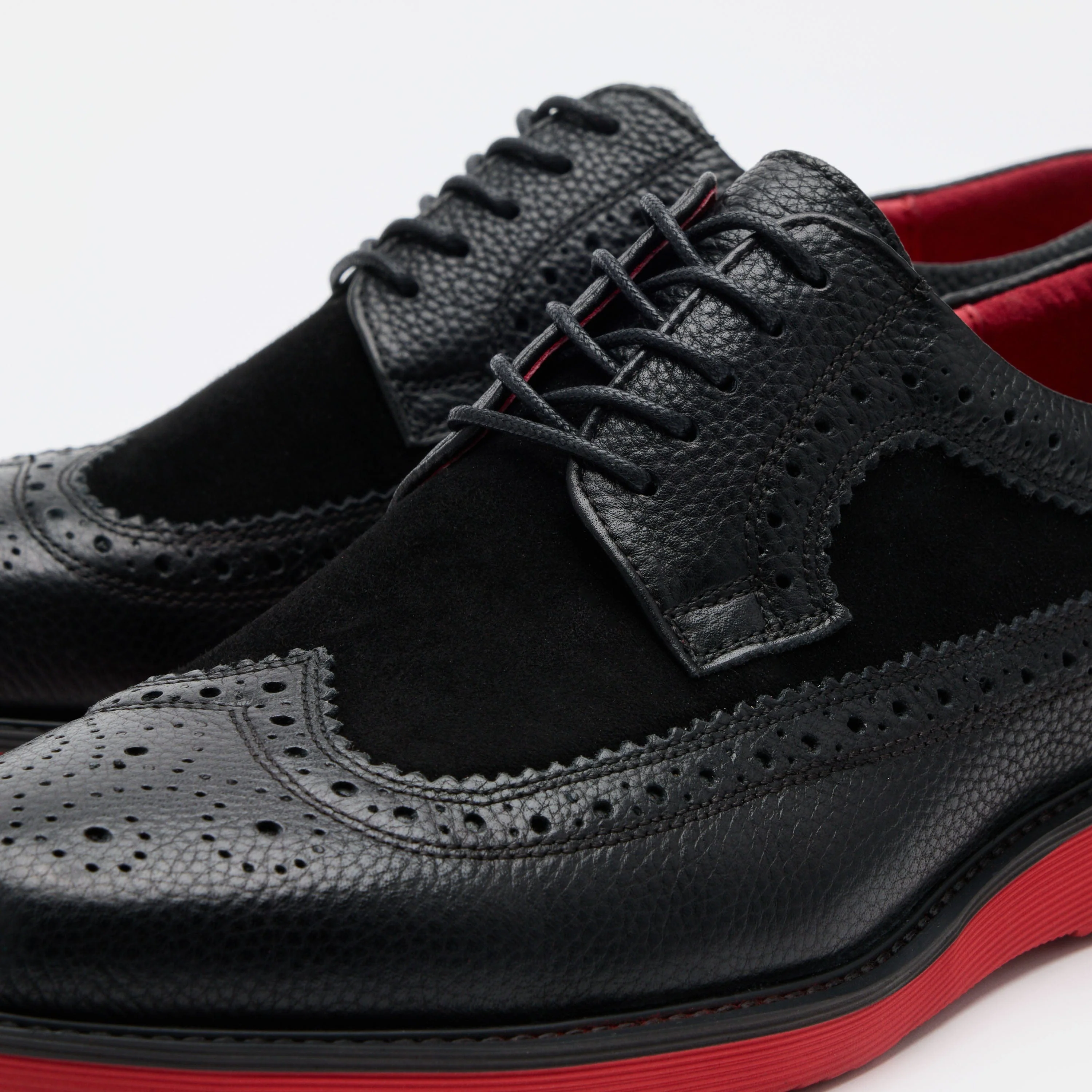 Alexander Black Leather Longwing Sneakers - Image 3