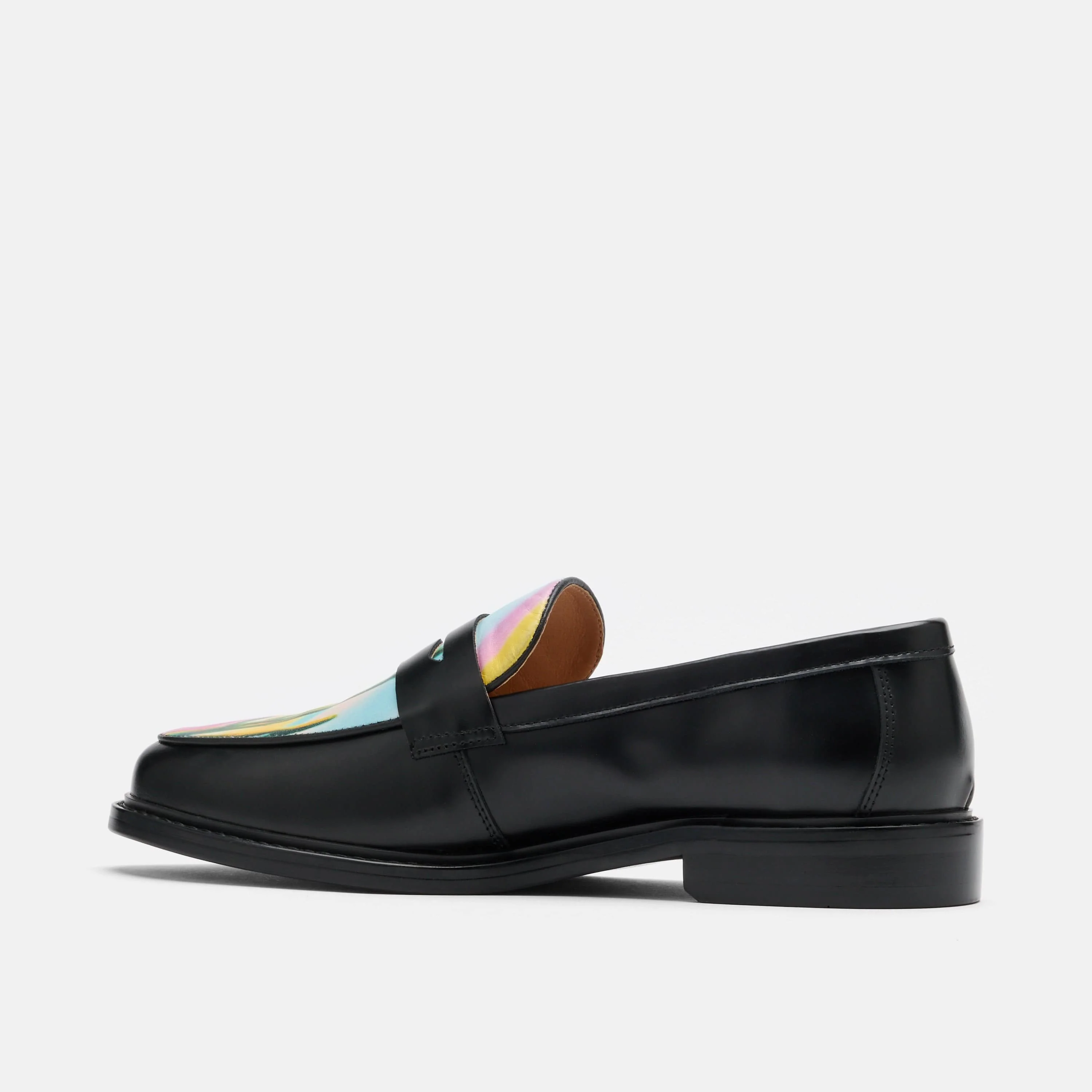 Ms. Calum Cactus Leather Penny Loafers - Image 4
